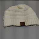 C.C Trendy Warm Chunky Soft Stretch Cable Knit Beanie