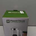 Maestri House Milk Frother, Variable Temp and Froth Thickness DualFro 400 Milk Frother and Steamer, 14.1OZ/400ML Smart Touch Control Foam Maker, Memory Function for Latte, Warm Milk, Hot Chocolate