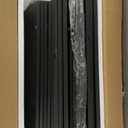 5-Shelf Corner Bookshelf, Large Open Shelf Bookcase,Black Metal Frame, L-Shaped Storage Rack with Cross Braces for Living Room Home Office