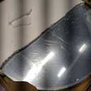 32 Inch Round LED Bathroom Mirror Backlit Anti-Fog Wall Mounted Lighted Bathroom Vanity Mirror 3 Colors Light Dimmable Smart Makeup Mirror with Touch Switch, White 