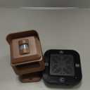 eMACROS Solar Wireless Driveway Alarm, 1/2 Mile Long Range Motion Sensor & Outdoor Detector - Weatherproof Security Alert System - Ideal Gift for Men and Women, Plug in to Use