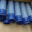 10 Pack, 39 Inch Swimming Pool Vacuum Hose Replacement, Pool Cleaner Hose fit for Zodiac and Polaris MX6 MX8 X7 T3 T5, Blue and White Twist Lock
