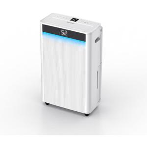 KeepGlad 4,500 Sq.Ft 2025 Energy Star Max 80 Pint/Day Dehumidifier for Basement, Bedroom, Home, Bathroom, Smart Compressor Dehumidifier with Drain Hose, Intelligent Humidistat, Plum