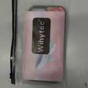 Leopard & Cherry Phone Case for iPhone 15 Cherry Leopard Case Cover TPU Bumper Hard Back Shockproof Phone Case Girly Protective Phone Cover with Pretty Design