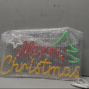MissAudrey Merry Christmas Neon Sign,Lighted Christmas Sign for Christma Tree Wall Christma Party, USB Powered Dimmable Neon Sign Decorations for Home Bar Salon Coffee Stores Porch Front Door