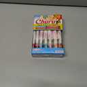 INABA Churu Cat Treats, Lickable, Squeezable Creamy Pure Cat Treat with Green Tea Extract & Taurine, 0.5 Ounces Each Tube, 20 Tubes, Tuna & Seafood Variety Box (EXP 12/18/25)