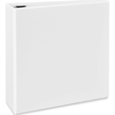3-Inch 3 Ring Binder, Standard 3" Round Ring Binder Fit Letter Size Paper, Presentation View Binders, White, 3-Pack