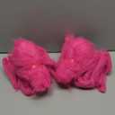 Halloween Giant Pink Spider 2 Pack 5Ft Realistic Large Scary Hairy Spiders Sets for Halloween Decorations Indoor Outdoor and Yard Creepy Decor