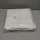 Extra Long White Curtain 108 inches Long 2 Panels Set Back Tab Light Filtering Cotton Textured Curtain Modern Farmhouse Coastal Decor Off White Linen Drapes 108 inch Length for Large Window 9 FT Tall