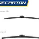 2 Factory Front Wiper Blades Replacement for Nissan Maxima 2009-2020 Original Equipment Windshield Wiper Blades Set 28"+16" (Set of 2)