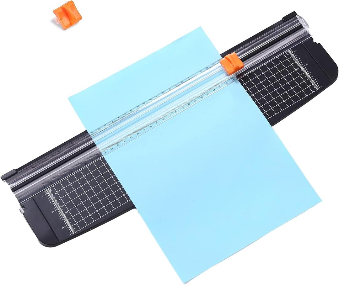 ZEQUAN A3 Slider Paper Cutter, 18 Inch Portable Trimmer with 16.5 Inch Cutting Length, 10 Sheet Capacity for Scrapbooking Crafting Home Office School