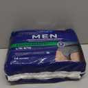 TENA Men Maximum Plus Disposable Underwear Male Pull On with Tear Away Seams Large/XLarge, 81920, 57, 14 Ct
