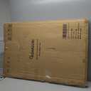 Board2by Magnetic Chalkboard Black Board 46 x 32, Extra Large Chalk Board Blackboard for Wall Decor, Easy-to-Erase Wood Framed Magnet Board, 4 Magnets for School, Home & Office (Rustic Brown)