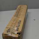 STARLATTA Foldable Drying Rack Clothing, 3-Tier Portable Clothes Drying Racks for Indoor & Outdoor, Anti-rust Compact Laundry Rack Collapsible, Compact Size, 15 lbs Max Load, White 28"D x 10"W x 35"H