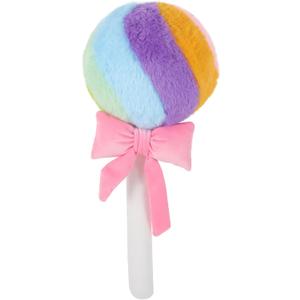 LUOZZY Candy Lollipop Shaped Plush Pillow Fake Candy Lollipop Pillow Cute Throw Cushion for Sofa Bedroom Living Room