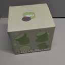 Elevated Ceramic Cat Food Bowl - 5.5" Wide Dish for Whikser Friendly, 6.6" Height for Easy Feeding, Lead & Cadmium Free, Durable Raised Cat Food Bowls, Pink