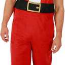 Bioworld Santa Claus Christmas Red and White Jamerall (Red, L)