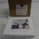 Amazon Basics Waterproof 18 inch Mattress Protector King Size, Breathable, Machine Washable, White (King)