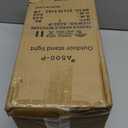 Dusk to Dawn Outdoor Post Light Hardwired, Black Lamp Post Lights with Pier Mount Base, Waterproof Exterior Lamp Post Lantern with Clear Class, Pole Light for Garden Yard Patio Pathway, 7.1 inch, Clear Glass