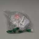 TWTADE/Red Mushroom Emergency Stop 1NC 1NO Latching Push Button Switch, 3 Positions 2NO Key Lock Latching Rotary Select Selector Switch Station Box hz-11ZS-20Y