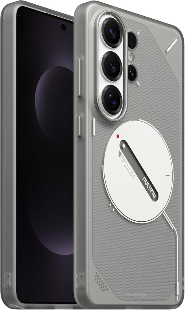 Aulumu S26 Ultra Galaxy Magnetic Case | Thermal IMD Technology | Compatible with MagSafe | Passive Cooling Samsung Galaxy S26 Ultra Case  Translucent Gray