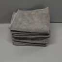 MR.SIGA Microfiber Cleaning Cloth, All-Purpose Microfiber Towels, Streak Free Cleaning Rags, Pack of 12, Grey, Size 32 x 32 cm(12.6 x 12.6 inch)