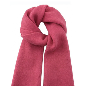 Trifabricy Winter Scarf for Women - Womens Warm Knit Scarf Soft Wrap for Cold Weather Winter Scarfs Fashion Solid Scarves Pink