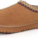 Women's Platform Slippers Winter Mini Boots Anti-Slip Suede Slip on Women Sneakers Fur Lined House Slippers for Indoor Outdoor 9