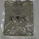 Women Short Sleeve Tops Ribbed Knit Slim Fit U Neck Top Basic Tee Shirts for Summer Casual Trendy Blouse (Large, Army Green)