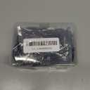 Hotop 60 Pieces 1.26 Inch Metal Drapery Curtain Rings Curtain Hanging Rings and 60 Pieces Metal Drapery Pin Hooks for Drapes Window Door Shower (Black)