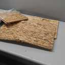 Wicker Storage Basket Foldable Hyacinth Storage Box Set of 2, 12x12x12 Inch - Handmade Woven Basket for Closet,Shelf Organization & Decor