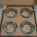 Pyrex Simply Store (8Pack) Small Glass Food Storage Containers Set, (1 & 2 Cup) Meal Prep Containers With Plastic BPA Free Lids, Dishwasher & Microwave Safe