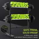FitinOne Adjustable Folding Weight Bench for Home Gym, 660 lbs Capacity Multi-Functional Workout Bench Sturdy Durable for Full Body