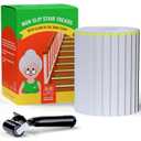 Indoor Stair Treads - Non-Slip 8" X 30" Clear Step Grips with Glow-in-The-Dark Stripes for Extra Elderly Support - Easy Peel 15-Pack Anti-Slip Strips for Wooden Stairs