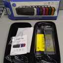 FYOUNG 3 in 1 Accessories Bundle for Playstation Portal, Carrying Case & Hard PC Clear Cover Set with Screen Protector, Protective Shell Portable Travel Handbag for PS5 Portal Remote Player (Green)