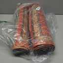 Collive Boho Kitchen Mats 2PCS, Cushioned Kitchen Mat for Floor Anti Fatigue Waterproof Kitchens Rugs Set of 2, Non Skid Comfort Standing Rug for Office, Sink, Laundry, 17.3"x29"+17.3"x47" (Geometric Tribal)