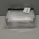 20Pcs Sushi Containers with Lid - Disposable Sushi Tray - Small Sushi Boxes To Go - Rectangular Take out Boxes - Fruit Cake Packing Box - Food Container 8.7x3.5x1.6 Inches