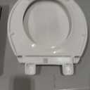 KOHLER K-4775-0 Brevia Round Toilet Seat with Quick-Release Hinges And Quick-Attach Hardware For Easy Clean, White
