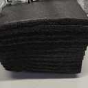 Frienda 12 Pcs 12" x 8" x 0.5" Polyethylene Foam Sheet 1/2 Inch Thick Firm Black Foam Padding PE Packing Pieces Inserts for Cases Craft Shipping Moving
