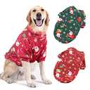 AFYHH 2Pack Large Dog Christmas Sweater-Outfits - Winter Warm Xmas Puppy Holiday for Large Dogs
