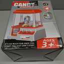 Claw Machine for Kids Toy Mini Arcade Machine Candy Grabber Prize Dispenser Vending Machine Arcade Game Machines for Home Party Christmas Birthday Gifts Cool Girl Toys