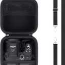 Storage Case Compatible with KODAK PIXPRO AZ405 / AZ425 / AZ255 / AZ401 / AZ528 Digital Camera Vlogging Camera (Black Case)
