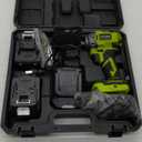 Cordless Impact Wrench, 590Ft-lbs (800N.m) Brushless 1/2 inch, 2800RPM High Torque Impact Gun, 2x 4.0Ah Battery, Charger, 4 Sockets, Electric Impact Wrench for Car Home