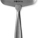 BOSKA Monaco+ Premium Cheese Slicer - Award Winning Cheese Cutter for Block Cheese, Cheddar up to Parmesan - Quilted Pattern reduces Resistance - Non-stick & Ergonomic Handheld
