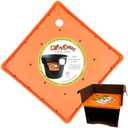 Bloem: Ups-A-Daisy Square Planter Insert - 13" x 1" - Durable Resin Disk, Drainage Holes, Set Inside Planter for Less Soil Gardening, Indoor-Outdoor