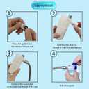 Upgraded Dog Cleaning Foam Machine, 2-in-1 Mode Dog Shampoo Sprayer, Mixed Soap Dispenser, for Pet Washing Irrigated Lawn Patio Car Cleaning (Supplies for Dog Cat Puppy Children)