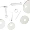 Winco Pump Kit with Standard Pump and 5 Lids,White,Medium