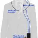 Invisible Earpiece for Mobile Phone Secret Spy Earphone Wireless Earpiece