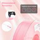 AMOLEN PLA Filament 1.75mm Silk Shiny Sakura Pink, 3D Printer Filament 1.75mm for 3D Printing 1kg(2.2lbs) Spool Compatible with Most FDM Printer