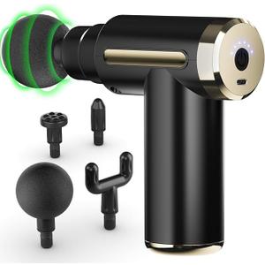 cotsoco Massage Gun, Massage Gun Deep Tissue for Pain Relief with 4 Massage Heads & 6 Speeds, Electric Mini Handheld Body Massager for Any Pain Relief, Best Gifts for Dad and Mom cotsoco Massage Gun, Massage Gun Deep Tissue for Pain Relief with 4 Massage Heads & 6 Speeds, Electric Mini Handheld Body Massager for Any Pain Relief, Best Gifts for Dad and Mom